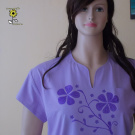 Dámské tričko ,,Purple Flowers"