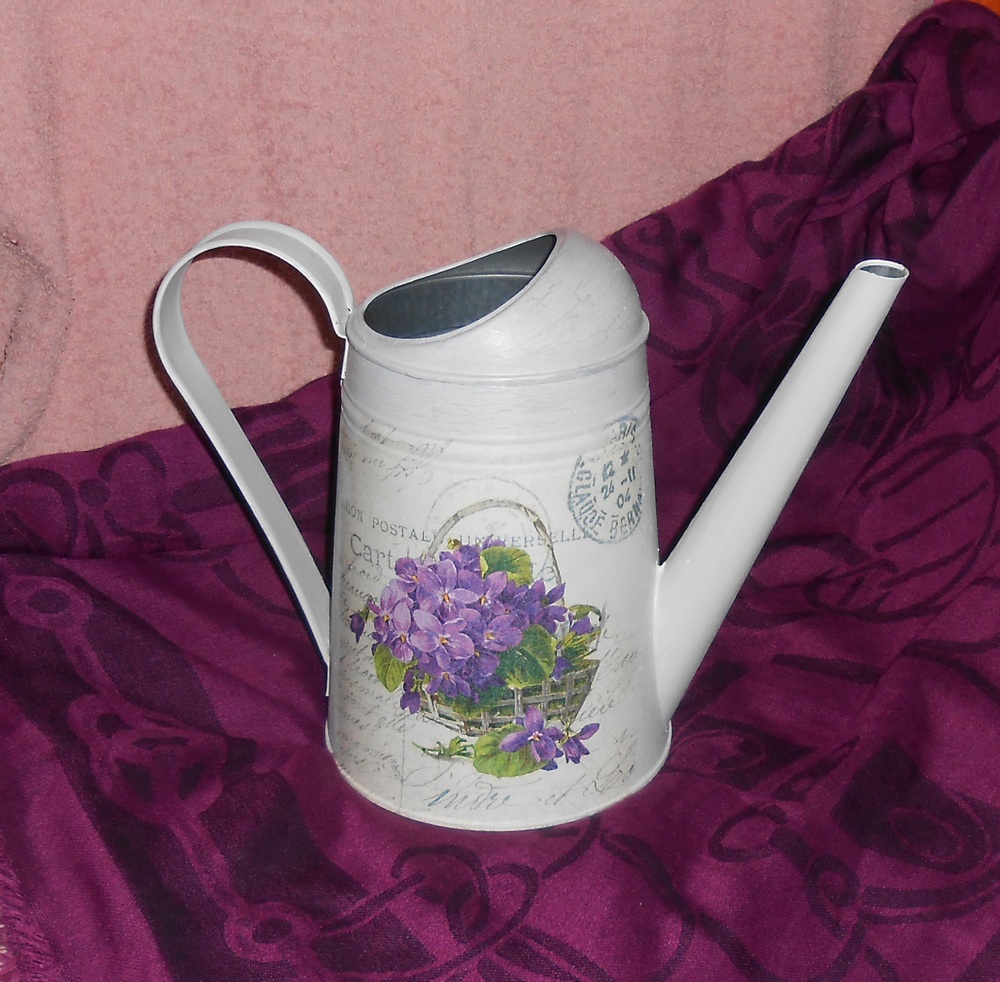 Konvička s fialkami