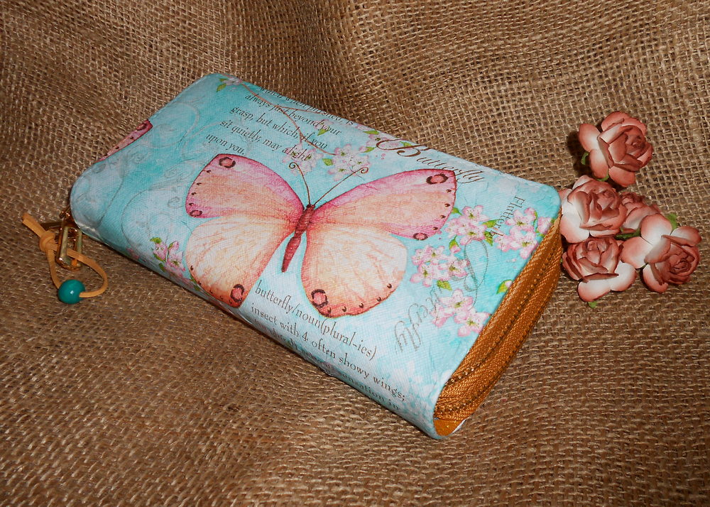 Peněženka - Motýl - dvojitá