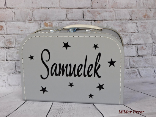 Dětský kufřík se jménem