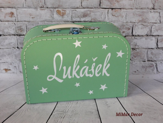 Dětský kufřík se jménem