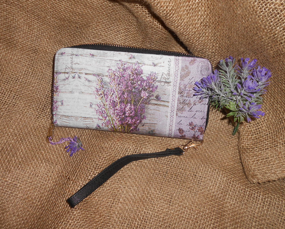 Peněženka - Levandule