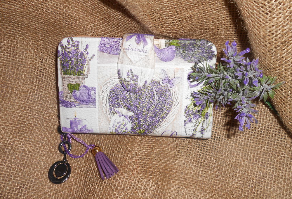 Peněženka - Levandule