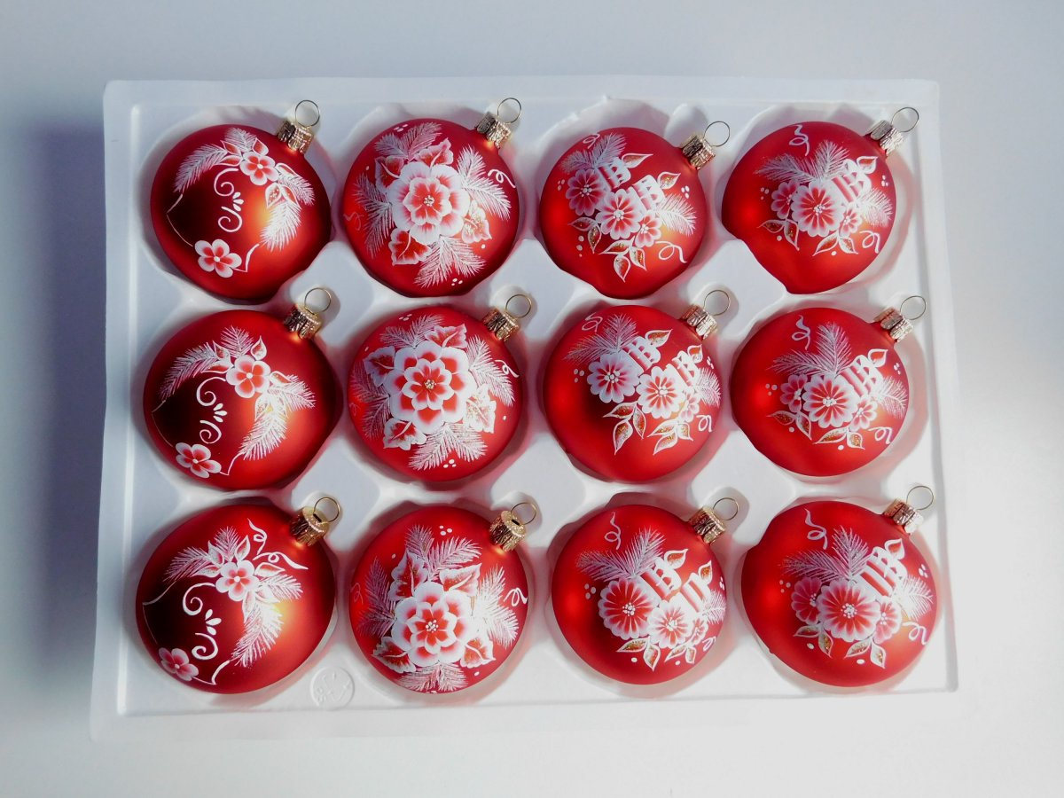 Vánoční ozdoby, baňky, kouličky 