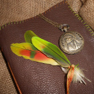 Indiánský zápisník + kapesní hodinky