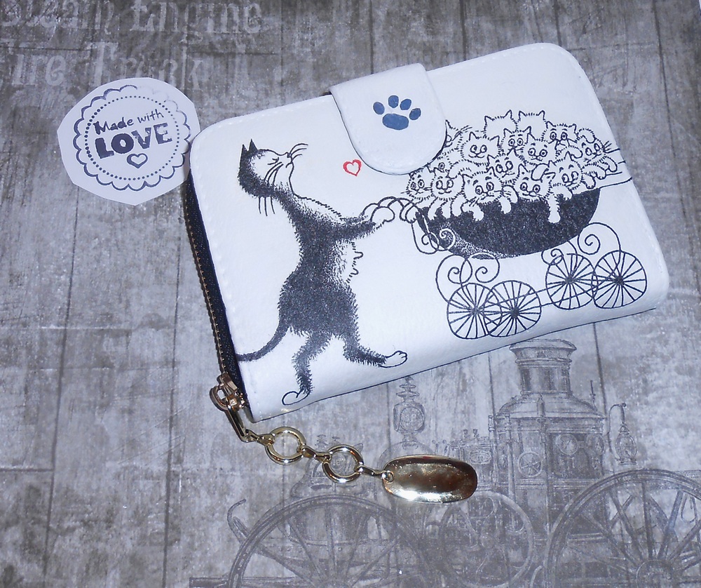 Peněženka-kočičí máma