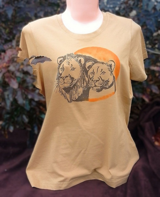 Tričko Lev a lvice