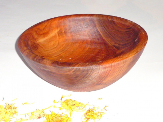 Dřevěná miska 419 - ořech -prům. 20 cm  