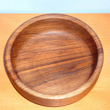 Dřevěná miska 426 - ořech - prům. 19 cm  