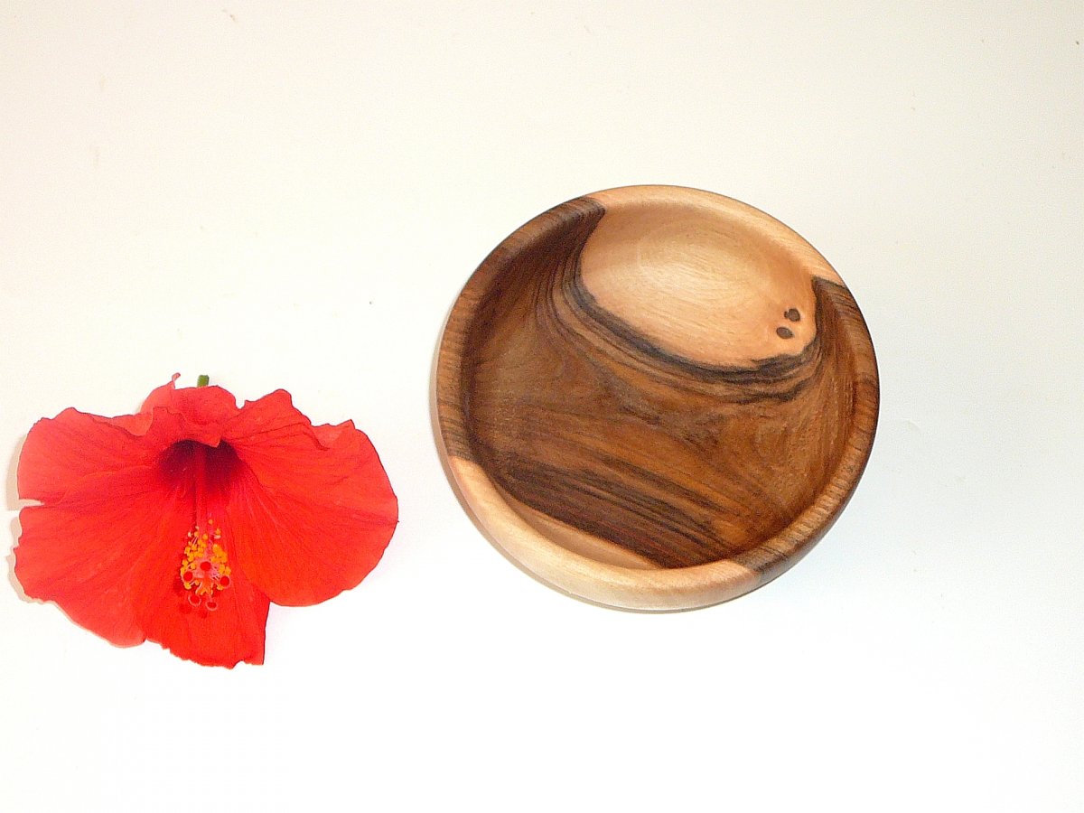 Miska 432 - ořech - prům. 12 cm  