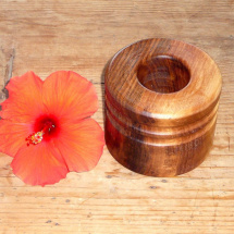 Dřevěná váza 19 - ořech