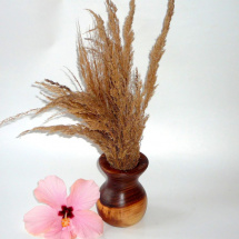 Dřevěná váza 20 - ořech