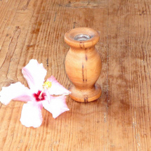 Dřevěná váza 23 - ořech