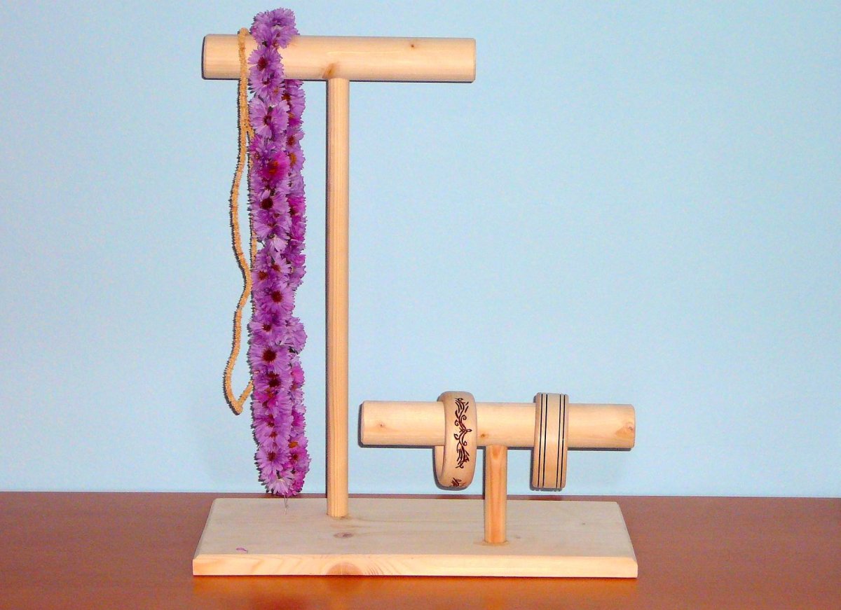 Dvouřadý stojan 2 - smrk 48 cm