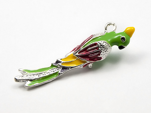 Barevný papoušek - přívěsek