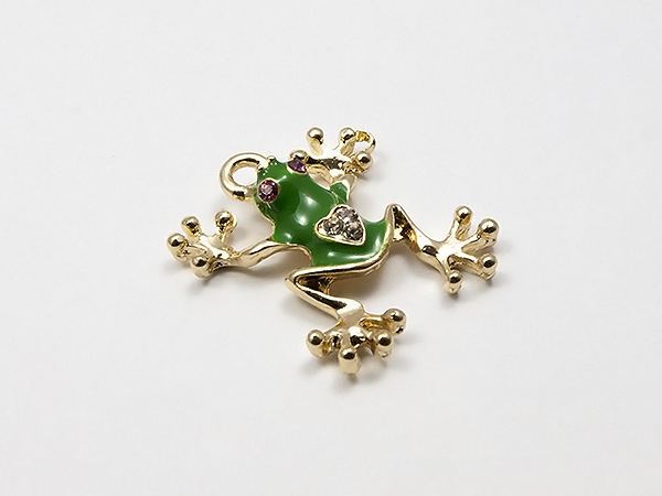 Zlatá žabka - přívěsek