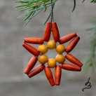 Hvězdička malá - oranžovooranžová