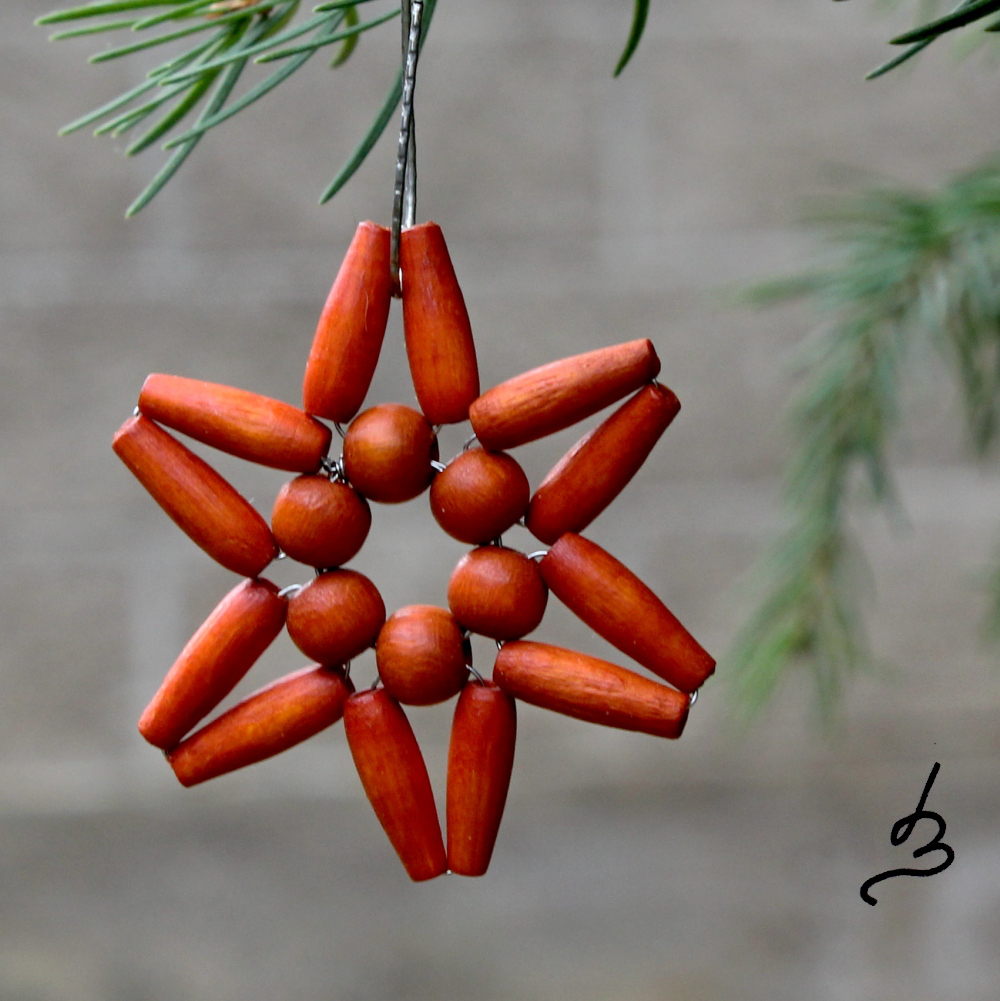 Hvězdička malá - oranžová