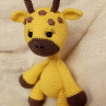 Žirafa Amálka - háčkované hračky na zakázku