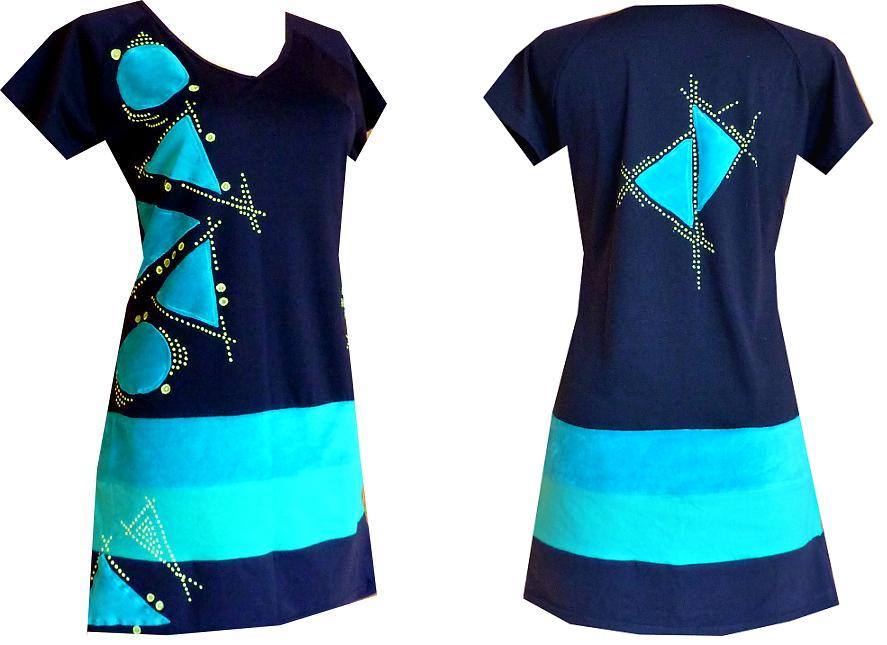 GEOMETRIE 2 - šaty dámské