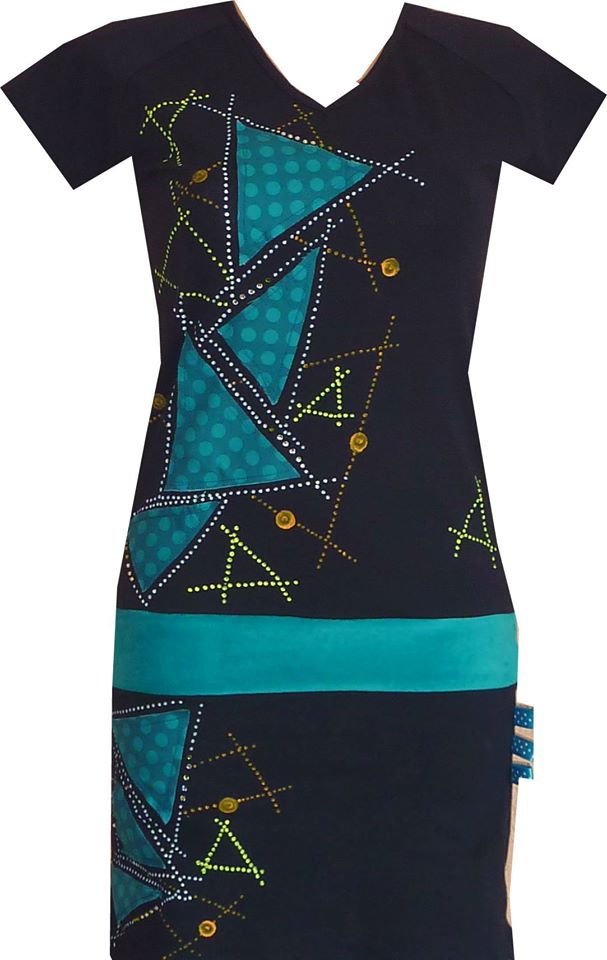 GEOMETRIE - šaty dámské