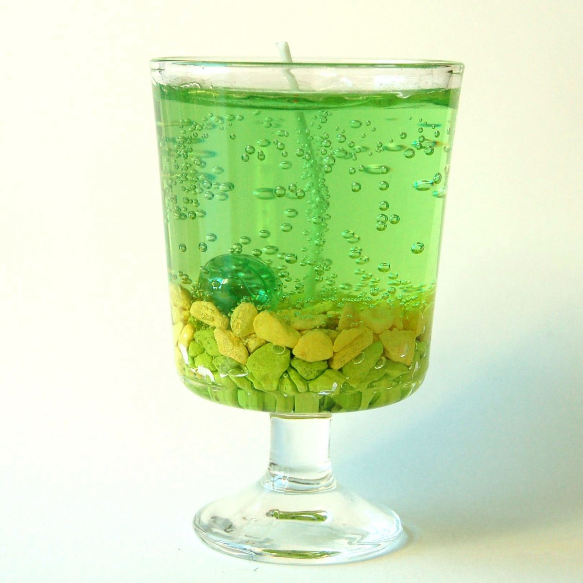 Gelová svíčka Kokos K3