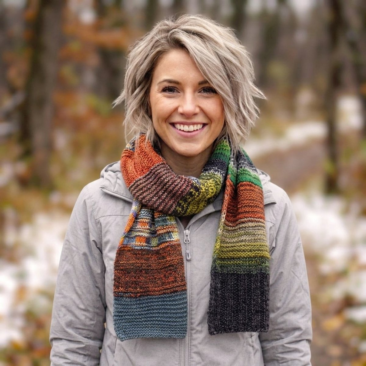 RUČNĚ PLETENÁ ŠÁLA - KAROLÍNA