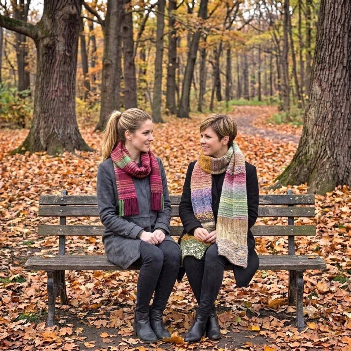RUČNĚ PLETENÁ ŠÁLA - JOHANA