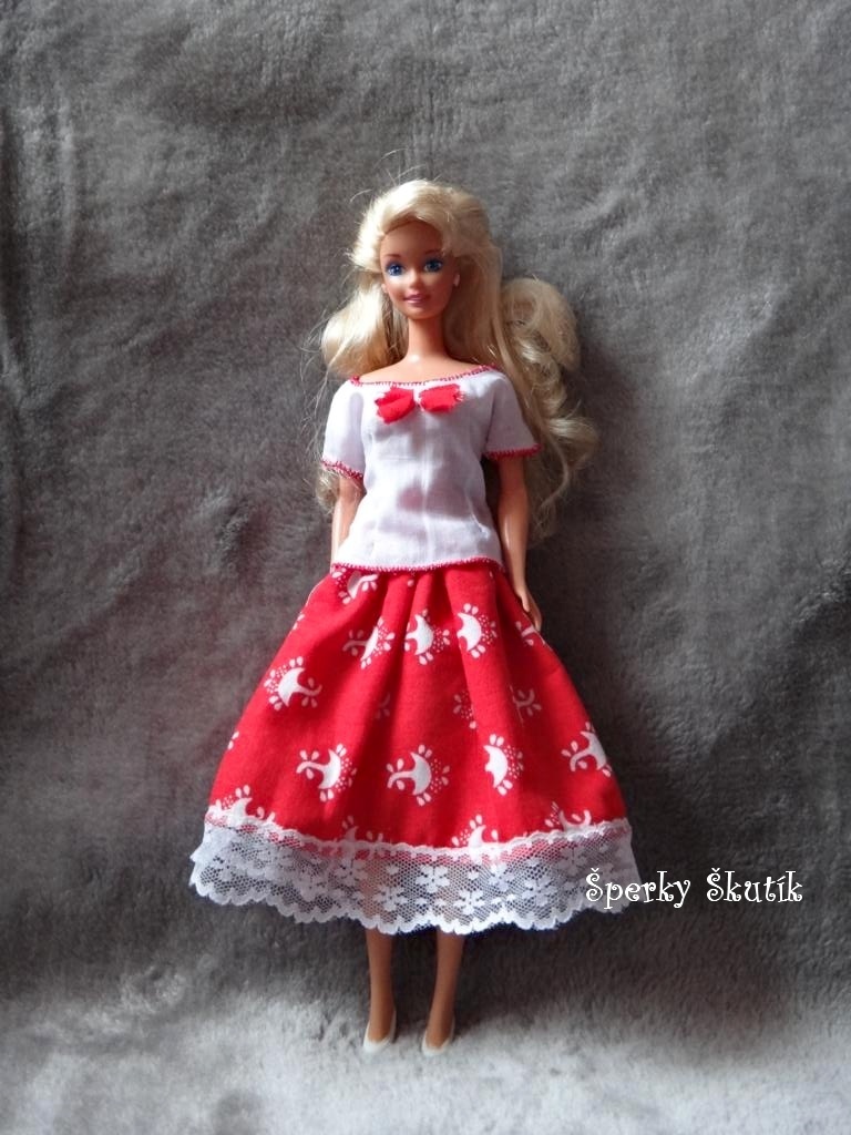 HA00018 - Halenka s červenou mašlí