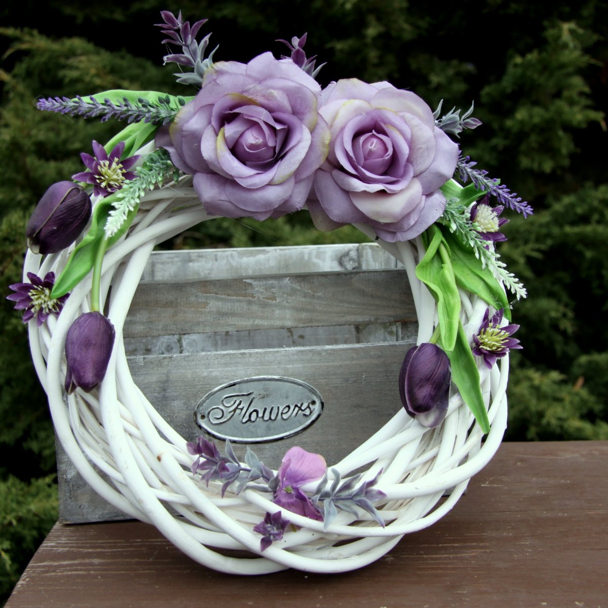 Mysterious Garden_věnec na dveře