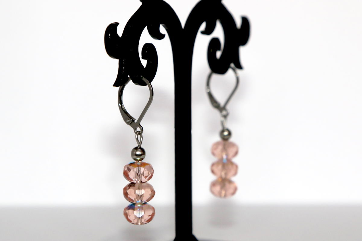 Růžové broušenky