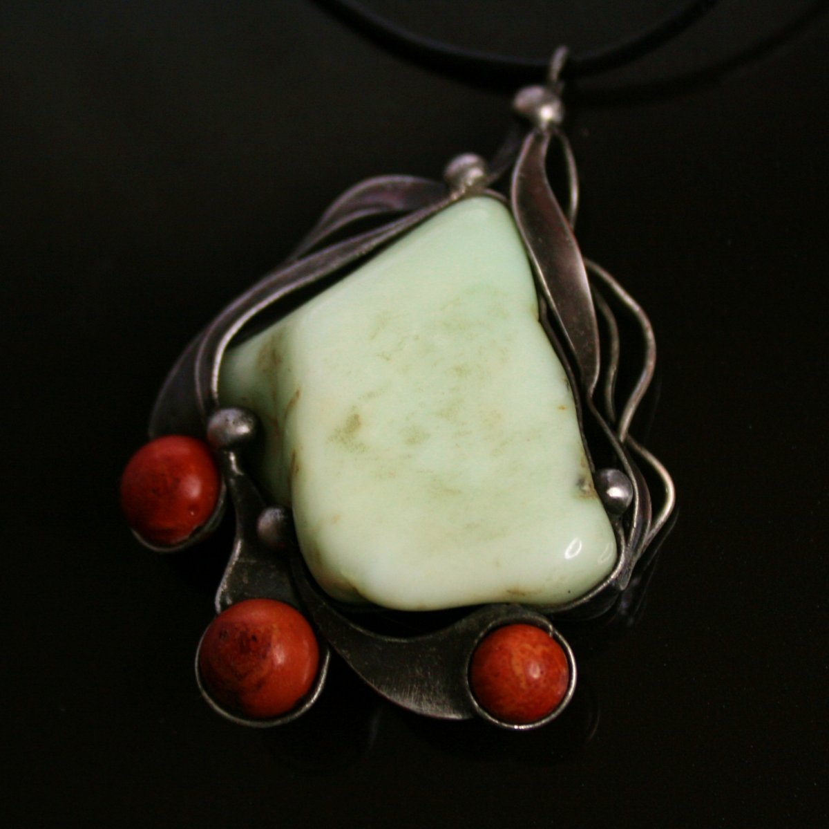 Klid v duši (chryzopras)    