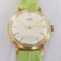 Dámské zlacené náramkové hodinky PRIM z roku 1966