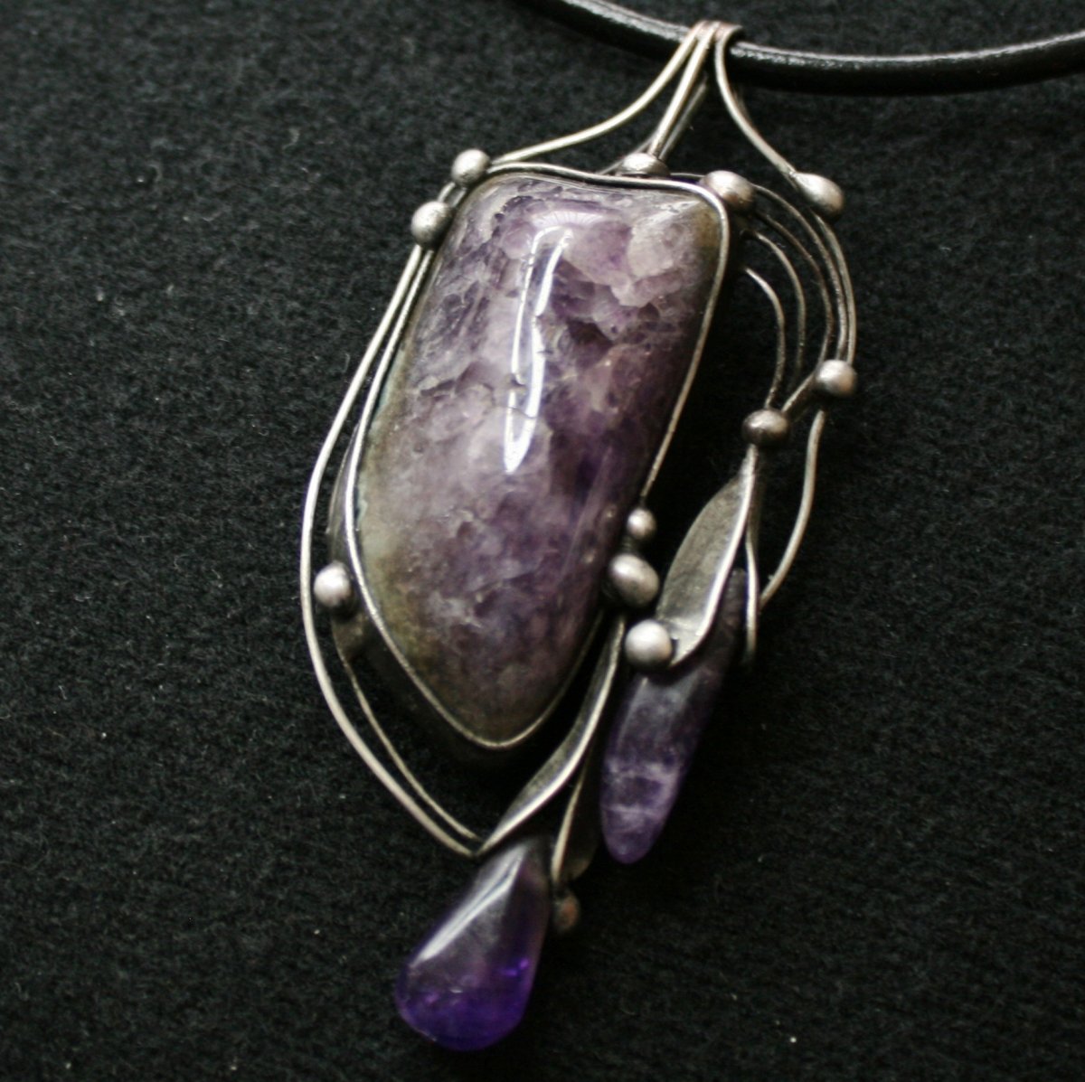  Magie krystalů - ametyst drúza - rarita!