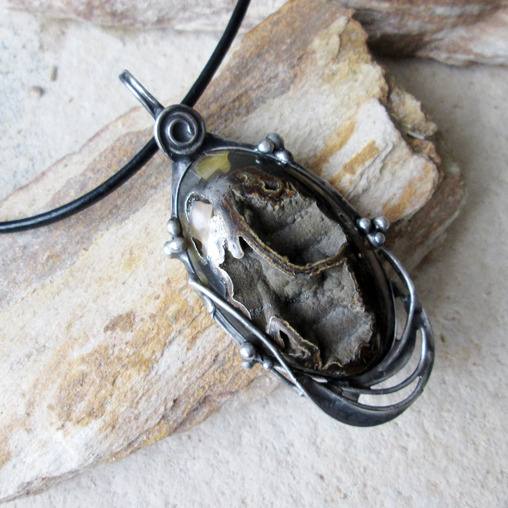 Simbercito amonitová geoda II.