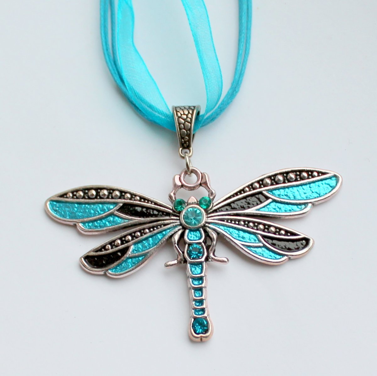 Luxusní vážka - náhrdelník