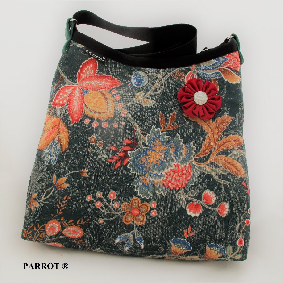 FLOWER BAG *** GREEN *** PARROT®