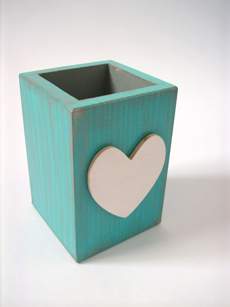 Dřevěný stojánek na příbory/tužky... no. 611