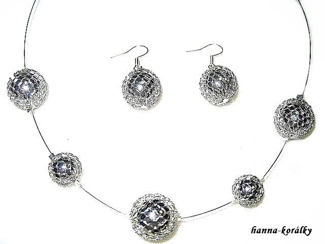 Souprava - náhrdelník + naušnice