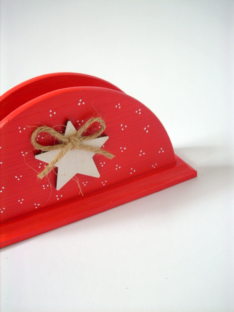 Vánoční stojánek na ubrousky...no.517