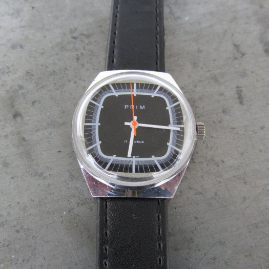 Hodinky Prim "TELEVIZE", z roku 1977
