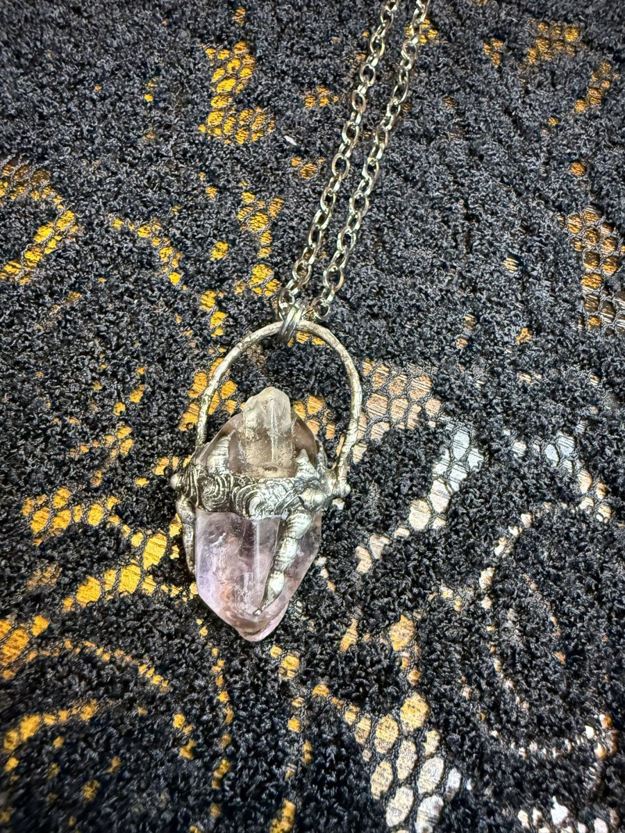 AMETYST surový náhrdelník