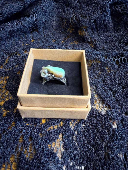 CHRYZOPRAS prsten