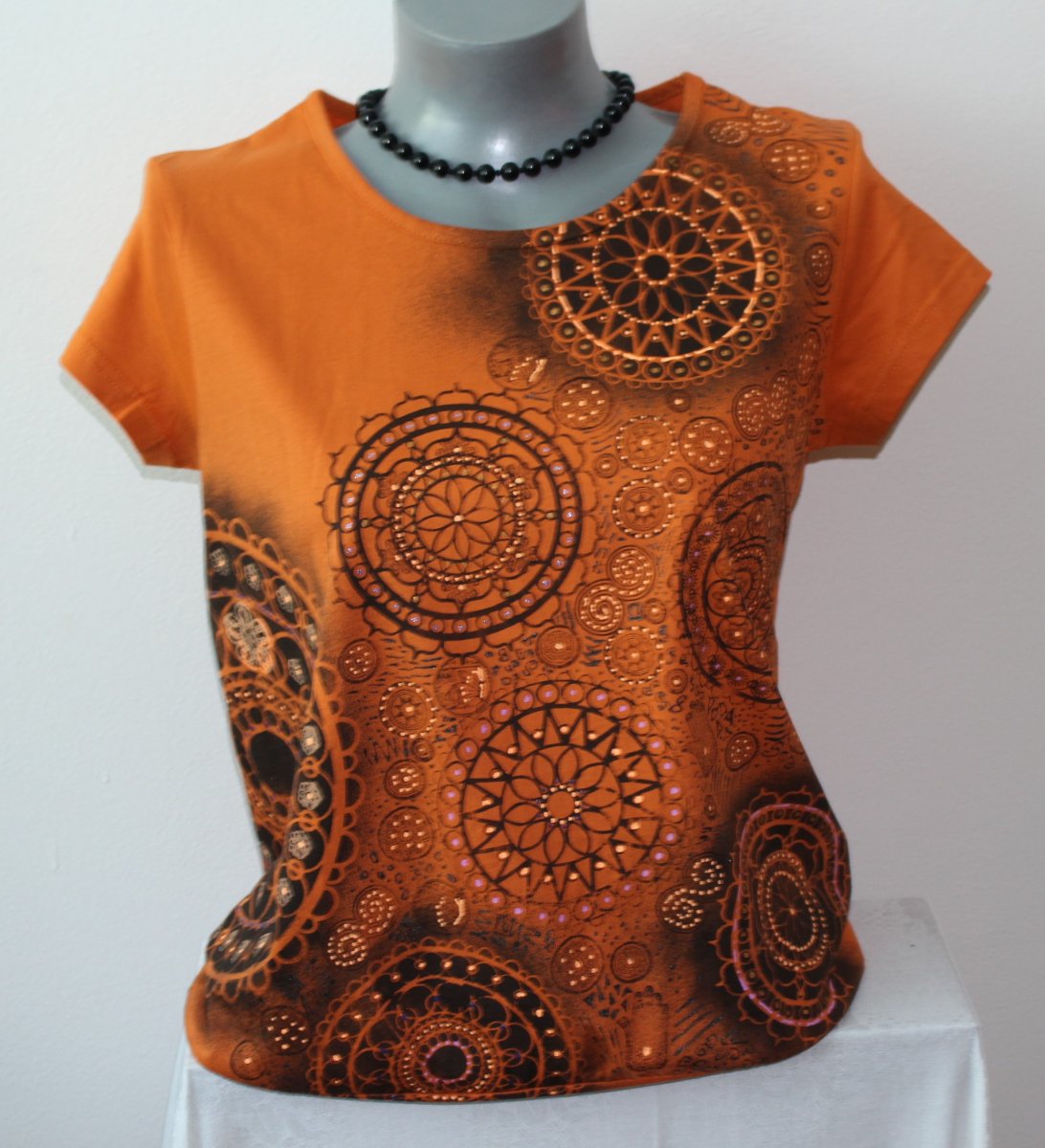 Oranžové mandalkové