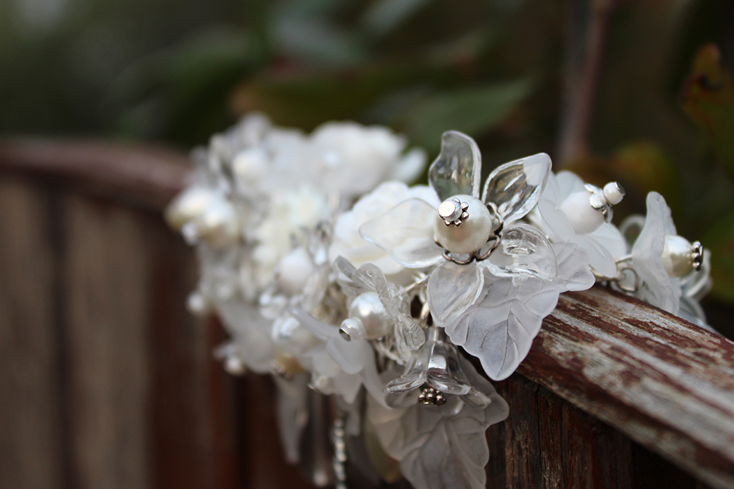 Velký květ. náhrdelník 