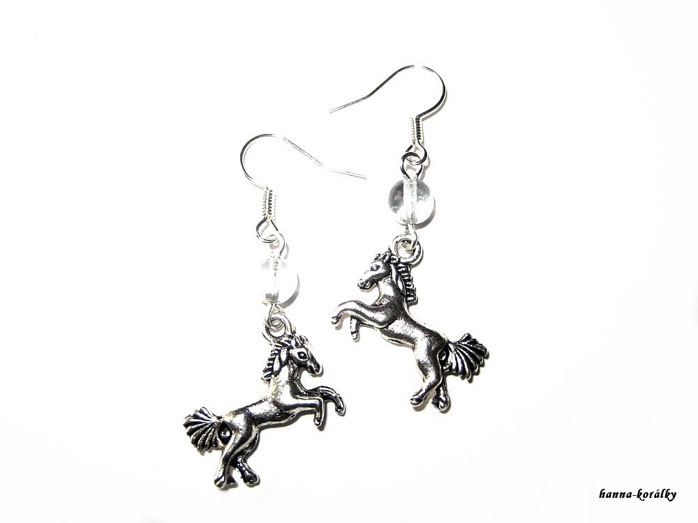 Náušnice - koně - koníci