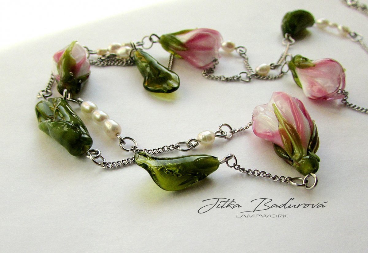 "Perlový" náhrdelník