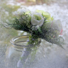 Svatba v zimě_svatební kytice
