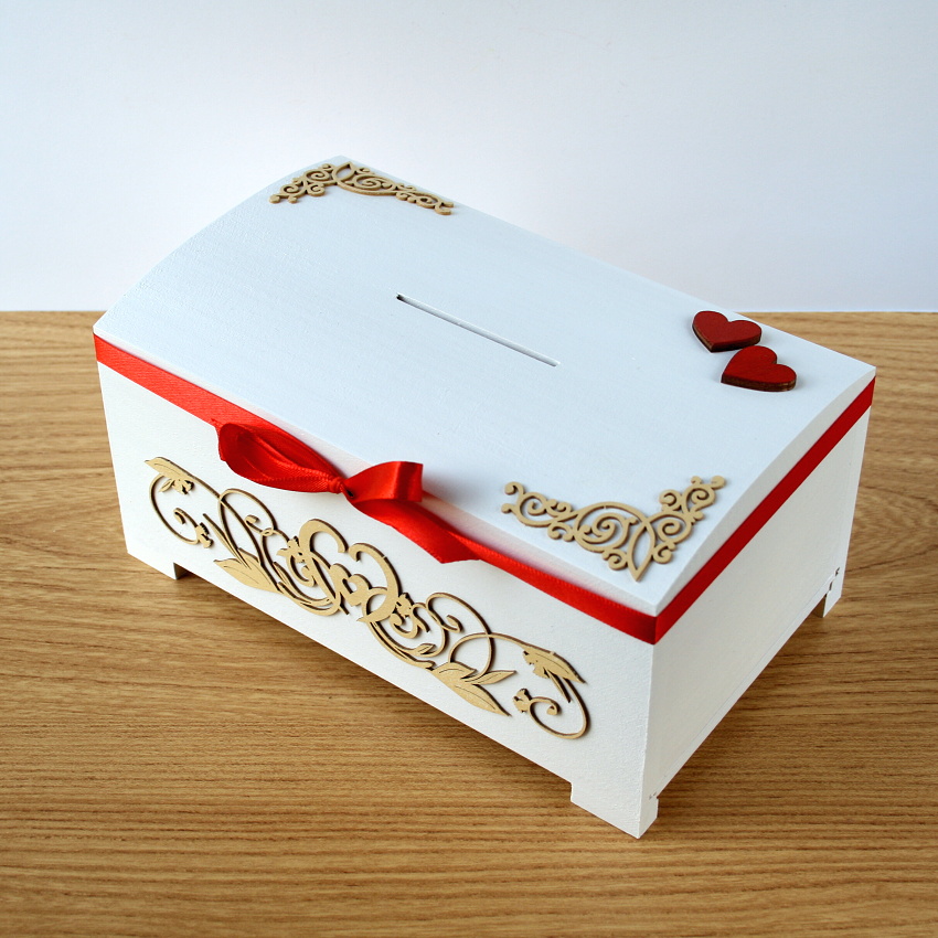 Velká svatební pokladnička - nápisy na přání