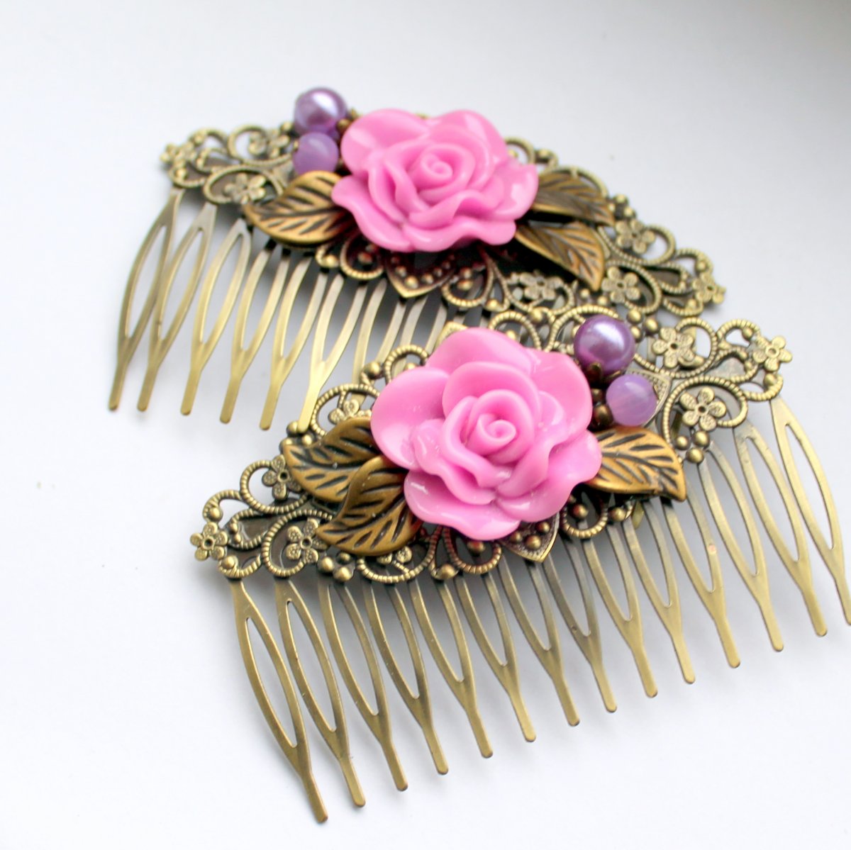 Rozkvetlý hřebínek 1 kus